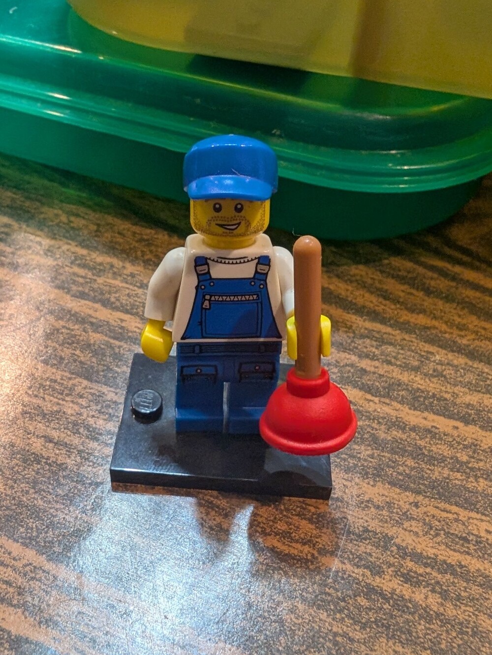 Lego Plumber Minifigure Series 9